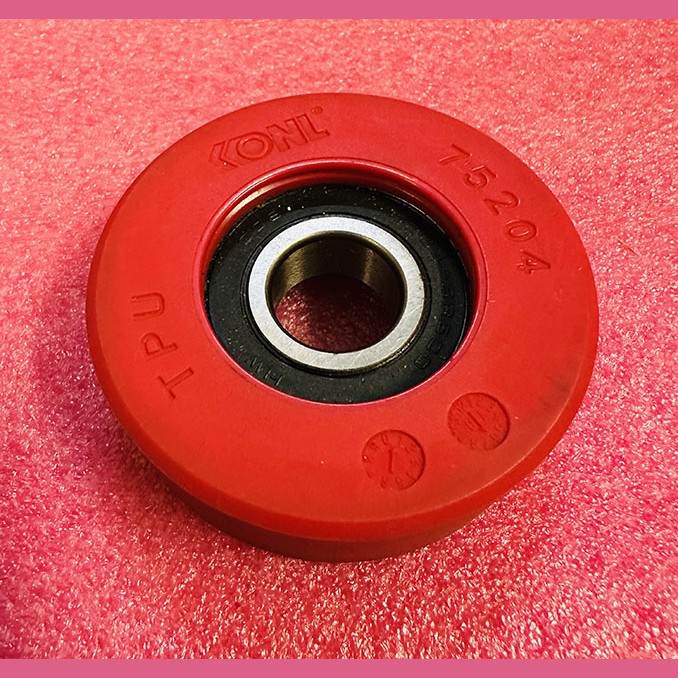 Ролик ступени D=75mm H-25mm подшипник 6204-2RSCO TPU 75204 Canny